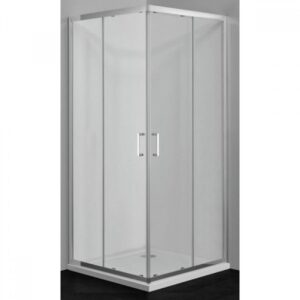 Душ кабина ELITE, квадратна, хром, 80x80 или 90x90 см