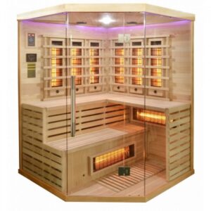 Инфрачервена кабина DELUXE, за трима или четирима