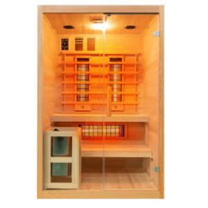 Инфрачервена кабина и финландска сауна "TWINCOMBI", за двама