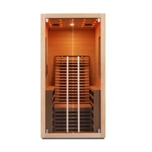 Инфрачервена сауна за 1 човек CARBON 1 – 1750W с карбонови нагреватели